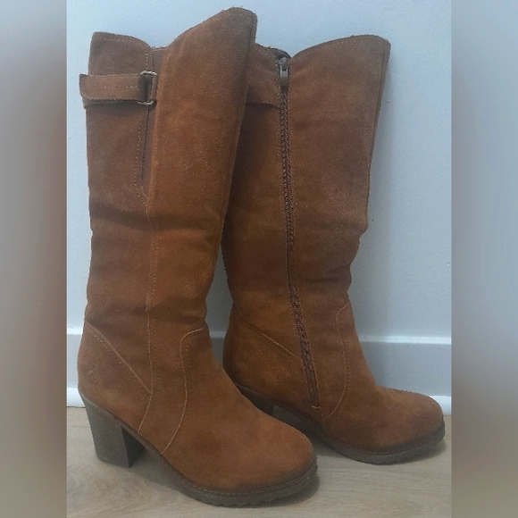 Boots borwn boots y2k style heeled boots - Picture 2 of 3